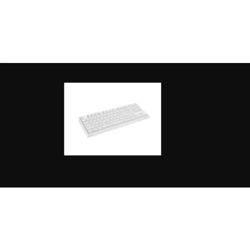 Genesis Thor 404 TKL biała RGB Gateron Yellow Pro