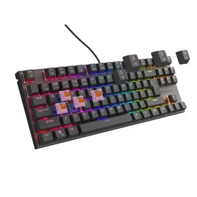 Genesis Thor 303 TKL RGB czarna Outemu Peach Silent