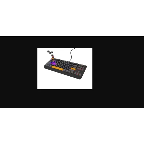 Genesis Thor 230 TKL Anchor Gray Positive RGB Outemu Red