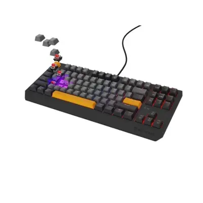 Genesis Thor 230 TKL Anchor Gray Negative RGB Outemu Red