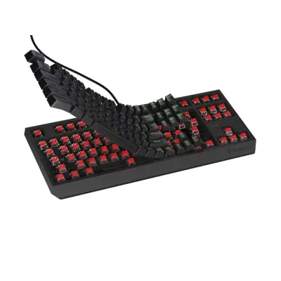 Genesis Thor 230 TKL czarna RGB Outemu Red