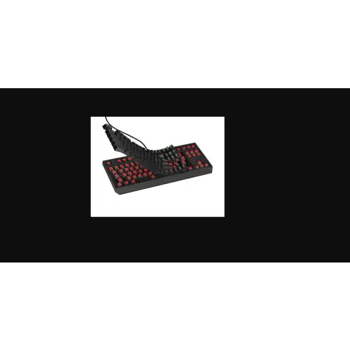 Genesis Thor 230 TKL czarna RGB Outemu Red