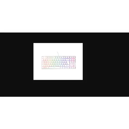 Genesis Thor 303 TKL RGB biała Outemu Peach Silent