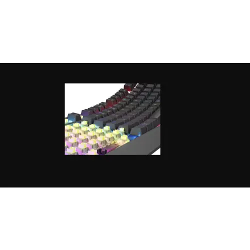Genesis Thor 230 TKL Wireless czarna RGB Outemu Silent Lemon