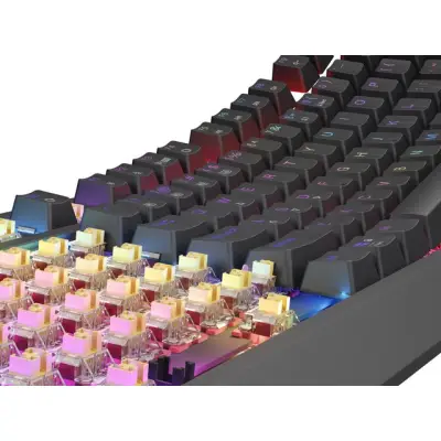 Genesis Thor 230 TKL Wireless czarna RGB Outemu Panda