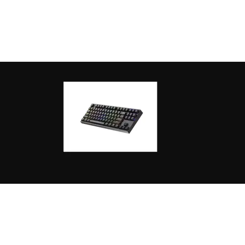 Genesis Thor 404 TKL czarna RGB Kailh Box Brown V2