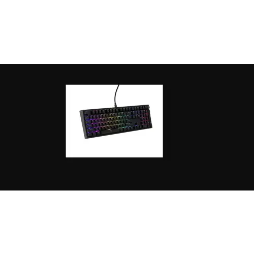 Genesis Thor 404 czarna RGB Outemu Peach Silent