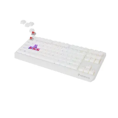 Genesis Thor 230 TKL Wireless biała RGB Outemu