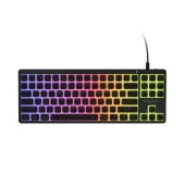 Klawiatura gamingowa Genesis Thor 430 TKL Outemu Silent Pink przewodowa mechaniczna podświetlana czarna Hot-Swap Slim