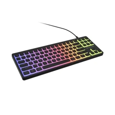 Klawiatura gamingowa Genesis Thor 430 TKL Outemu Silent Pink przewodowa mechaniczna podświetlana czarna Hot-Swap Slim