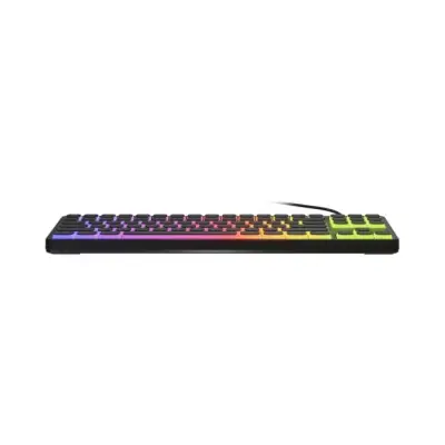 Klawiatura gamingowa Genesis Thor 430 TKL Outemu Silent Pink przewodowa mechaniczna podświetlana czarna Hot-Swap Slim