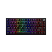 Klawiatura gamingowa Genesis Thor 404 75% GenX Abyssal przewodowa mechaniczna podświetlana czarna