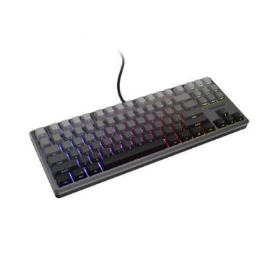 Klawiatura gamingowa Genesis Magni XV TKL GenX Gravion przewodowa magnetyczna podświetlana czarno-grafitowa (gradient)