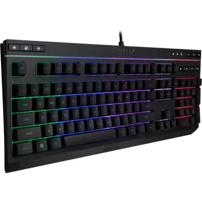 Klawiatura gamingowa HyperX Alloy Core RGB przewodowa membranowa podświetlana czarna
