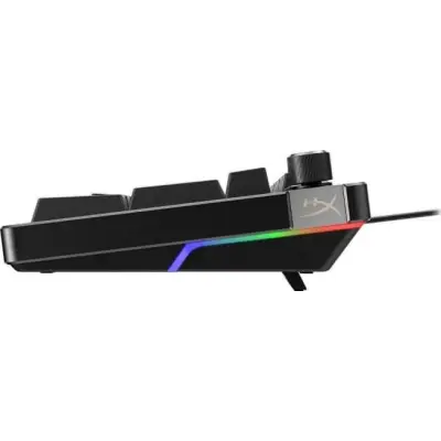 Klawiatura gamingowa HyperX Alloy Rise HyperX Red (linear) przewodowa mechaniczna podświetlana czarna