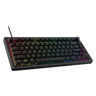 Klawiatura gamingowa HyperX Alloy Rise 75 HyperX Red (linear) przewodowa mechaniczna podświetlana czarna