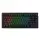Klawiatura gamingowa HyperX Alloy Rise HyperX Red (linear) bezprzewodowa mechaniczna podświetlana czarna