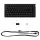 Klawiatura gamingowa HyperX Alloy Rise HyperX Red (linear) bezprzewodowa mechaniczna podświetlana czarna
