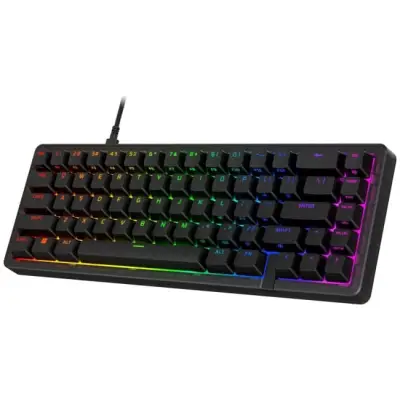 Klawiatura gamingowa HyperX Alloy Origins 2 65 HyperX Red (linear) przewodowa mechaniczna podświetlana czarna