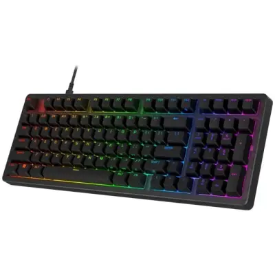 Klawiatura gamingowa HyperX Alloy Origins 2 1800 HyperX Red (linear) przewodowa mechaniczna podświetlana czarna