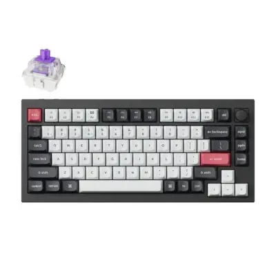 Keychron Q1 HE 75% Magnetic Switch Carbon Black