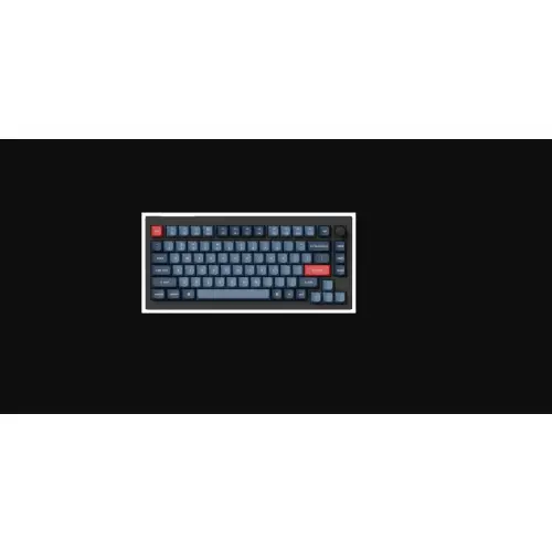 Keychron V1 MAX 75% Banana Switch Black
