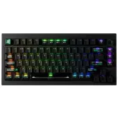Klawiatura gamingowa Keychron L5W-W1 Lemokey Ultra-fast Lime Magnetic Switch przewodowa magnetyczno-mechaniczna podświetlana czarna