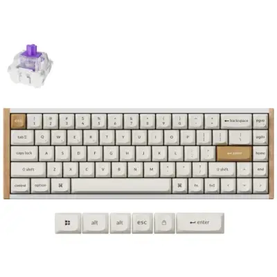 Keychron K6H-Q1 65% Magnetic White