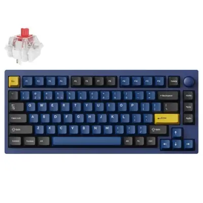 Keychron P1P-O1 75% Lemokey Super Red Switch Navy Blue