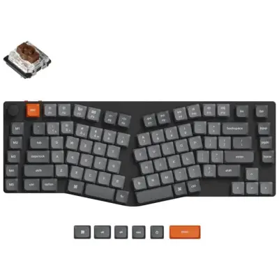 Keychron K15M-H3 75% Alice Brown Switch RGB Hot-Swap