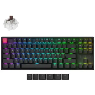 Keychron K8X-J3 80% TKL Brown Switch RGB Hot-Swap Black