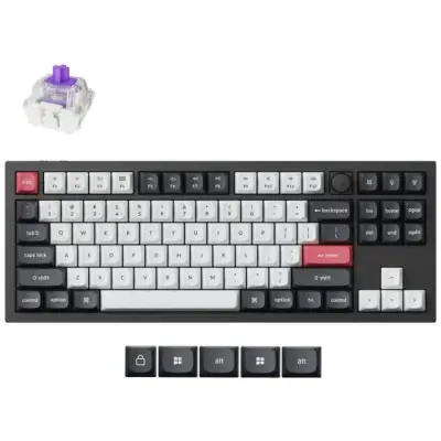Keychron Q3H-M1 80% TKL Magnetic Carbon Black