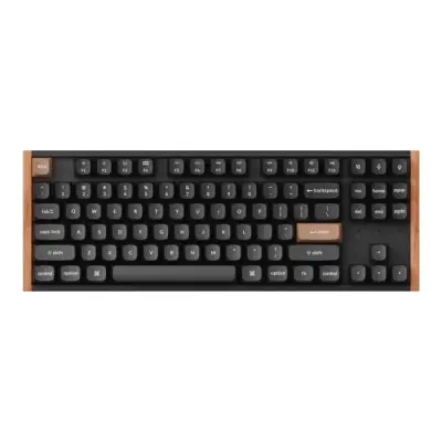 Klawiatura gamingowa Keychron K8H-F1 75% Magnetic Wood Black