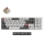 Klawiatura gamingowa Keychron Q6U-P1 100% Milk POM Red Switch Hot-Swap 8K