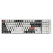 Klawiatura gamingowa Keychron Q6U-P3 100% Milk POM Brown Switch RGB Hot-Swap 8K
