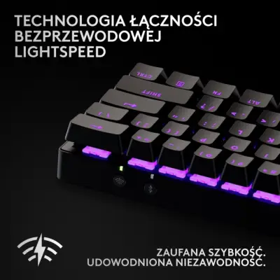Logitech G Pro X 60 Lightspeed Czarna