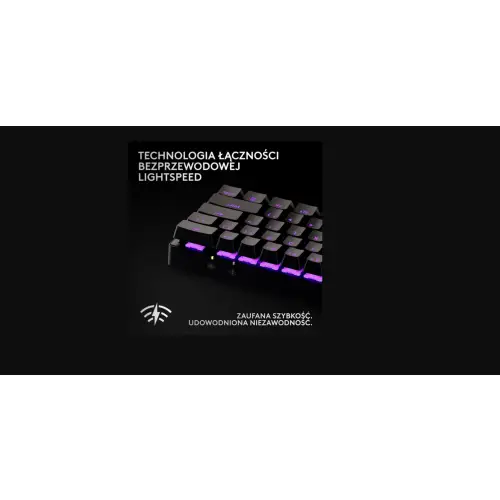 Logitech G Pro X 60 Lightspeed Czarna