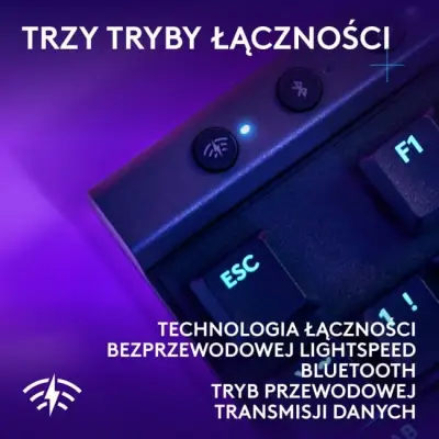 Logitech G515 TKL Lightspeed Czarny