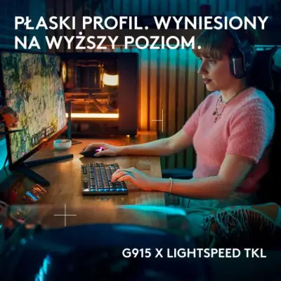 Logitech G915 X TKL Tactile Czarna