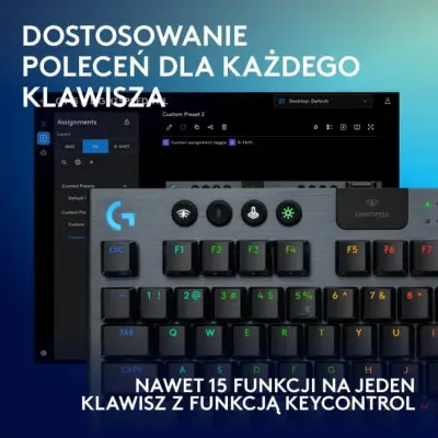 Logitech G915 X TKL Tactile Czarna