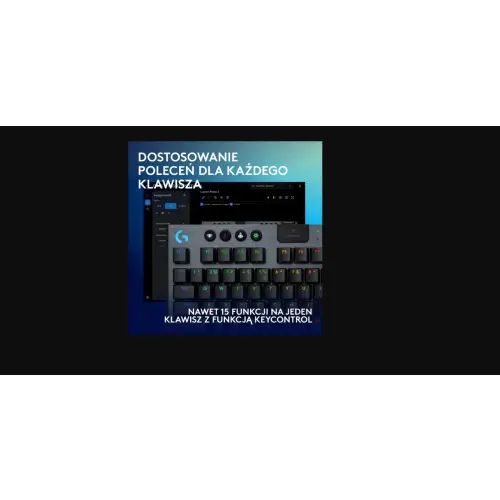 Logitech G915 X TKL Tactile Czarna