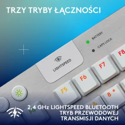 Logitech G915 X TKL Tactile Biała