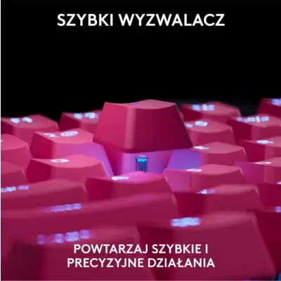 Logitech G Pro X TKL Rapid Magenta