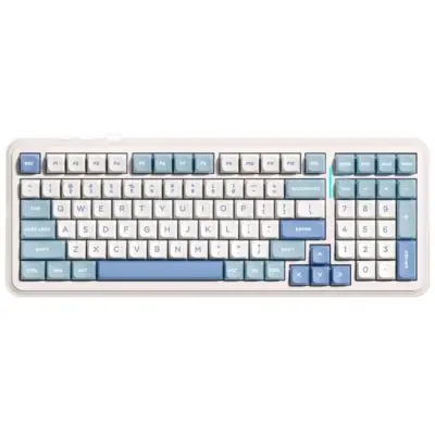 Klawiatura gamingowa Mchose K99 MCHOSE Icy Creamsicle bezprzewodowa mechaniczna podświetlana niebieski