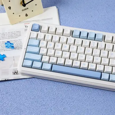 Klawiatura gamingowa Mchose K99 MCHOSE Icy Creamsicle bezprzewodowa mechaniczna podświetlana niebieski
