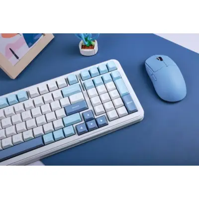 Klawiatura gamingowa Mchose K99 MCHOSE Icy Creamsicle bezprzewodowa mechaniczna podświetlana niebieski