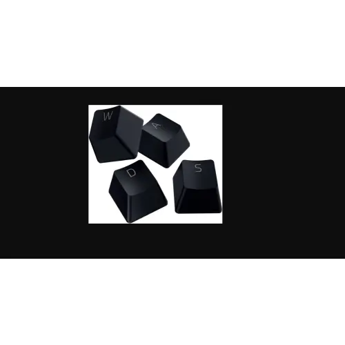 Razer PBT Keycap + Coiled Cable Upgrade Set Classic Black
