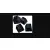Razer PBT Keycap + Coiled Cable Upgrade Set Classic Black