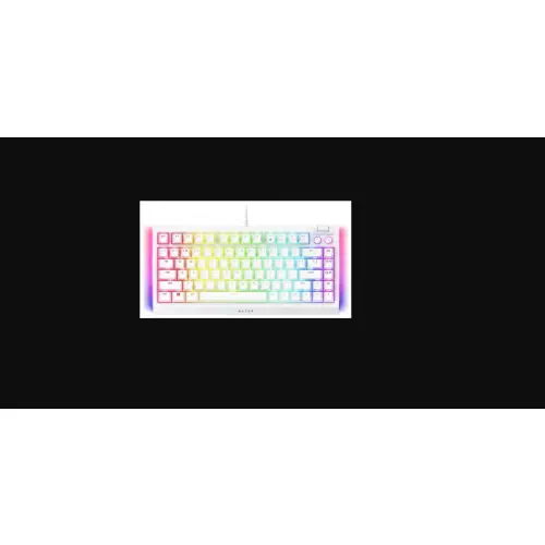 Razer BlackWidow V4 75%US White