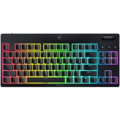 Razer BlackWidow V4 HyperSpeed Tenkeyless Low-Profile Yellow Switch US